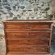 Commode ancienne française en pin, début des années 1900