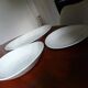 3 plats en céramique Salins France, Caraïbes, années 60