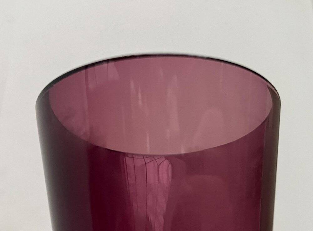 Mid-century glass vase Diabolo by Ingrid Glas, Germany, 1960s