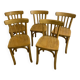 Set of 5 Luterma bistro chairs