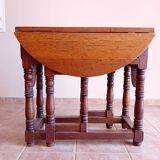 English folding gateleg table