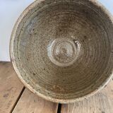 Salad bowl, 6 ramekins signed F. Baudat