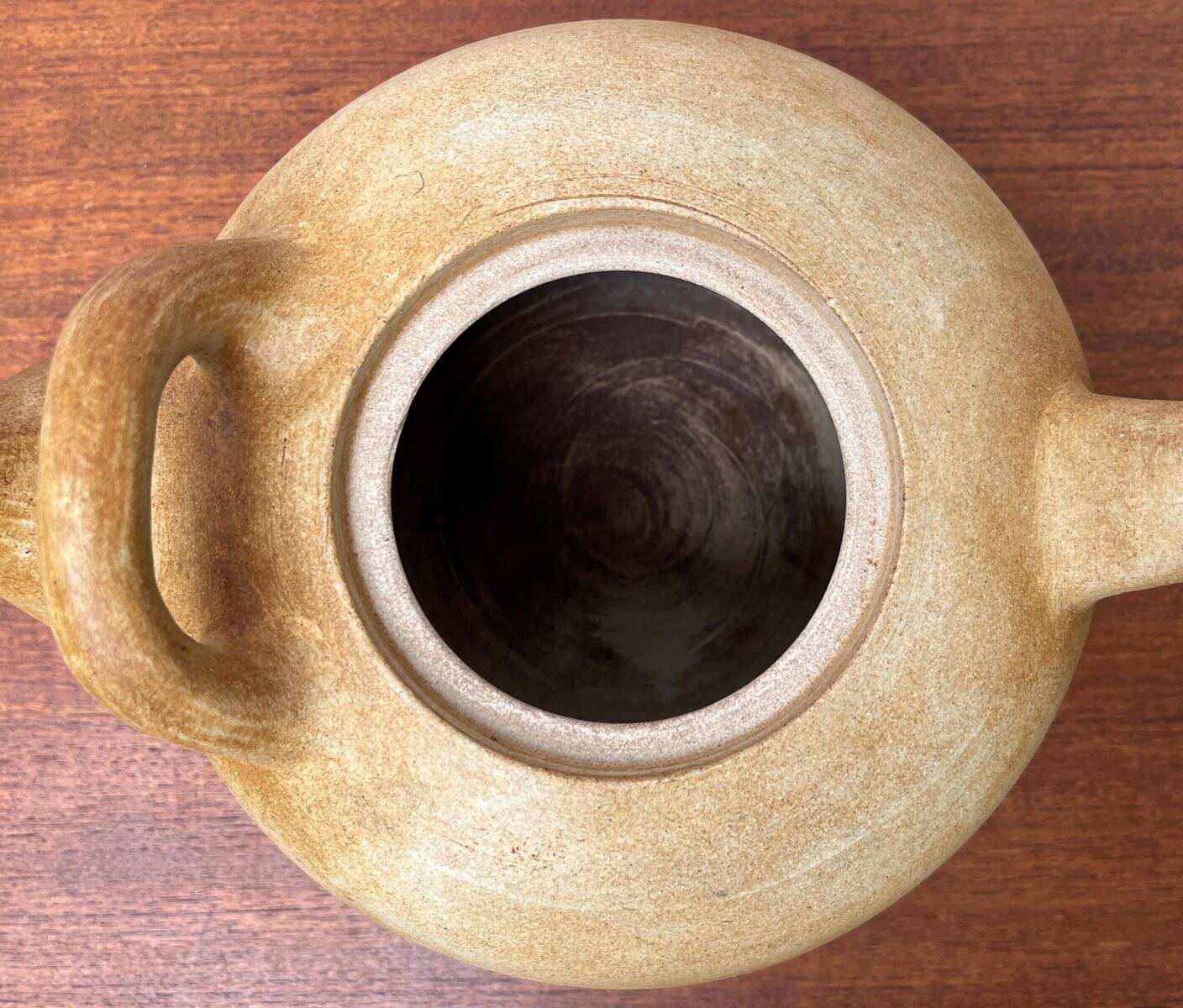 Teapot Studio Denmark Large Mid-Century by Herman A. Kähler for Kähler, 1960s