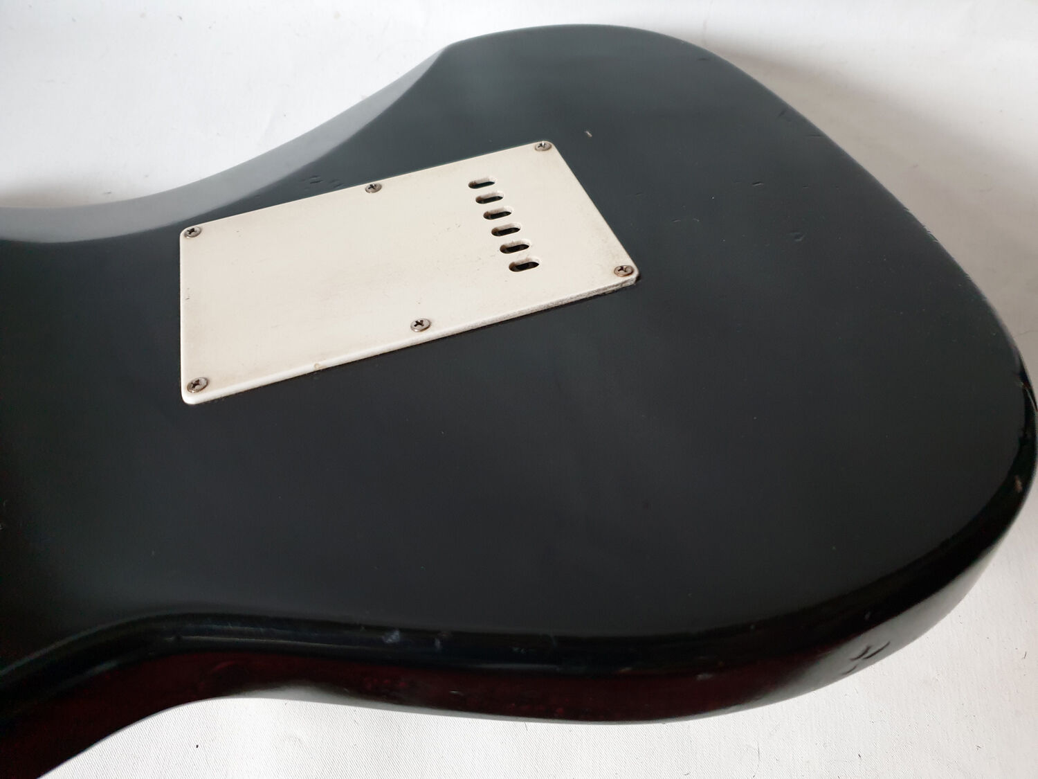 vintage guitar KAY Stratocaster cherryburst custom MIJ 1980s