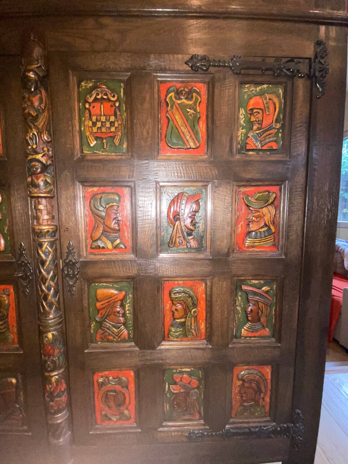 High medieval style sideboard