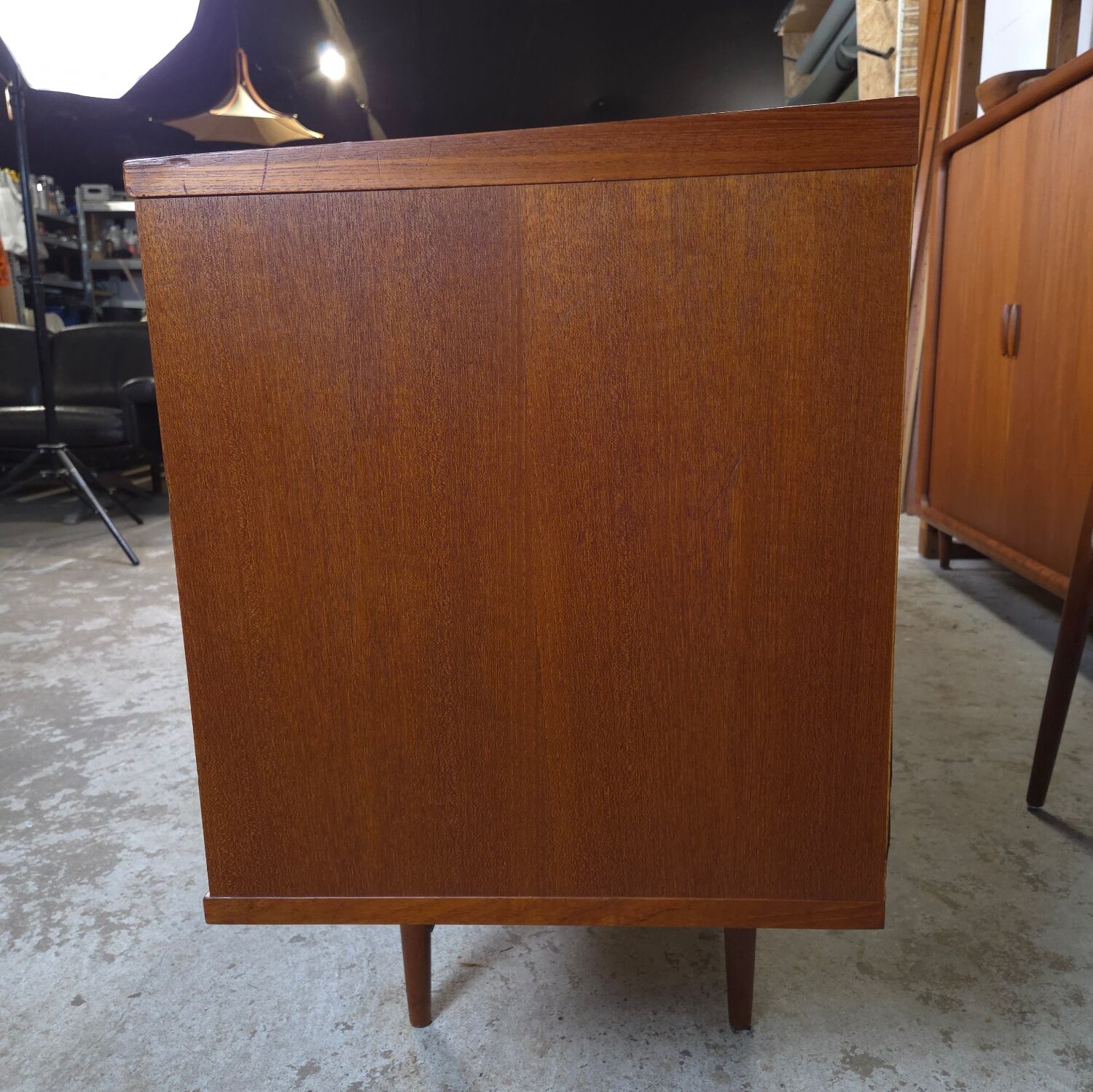 Müsterring Möbel, vintage 1960s teak sideboard 243cm!