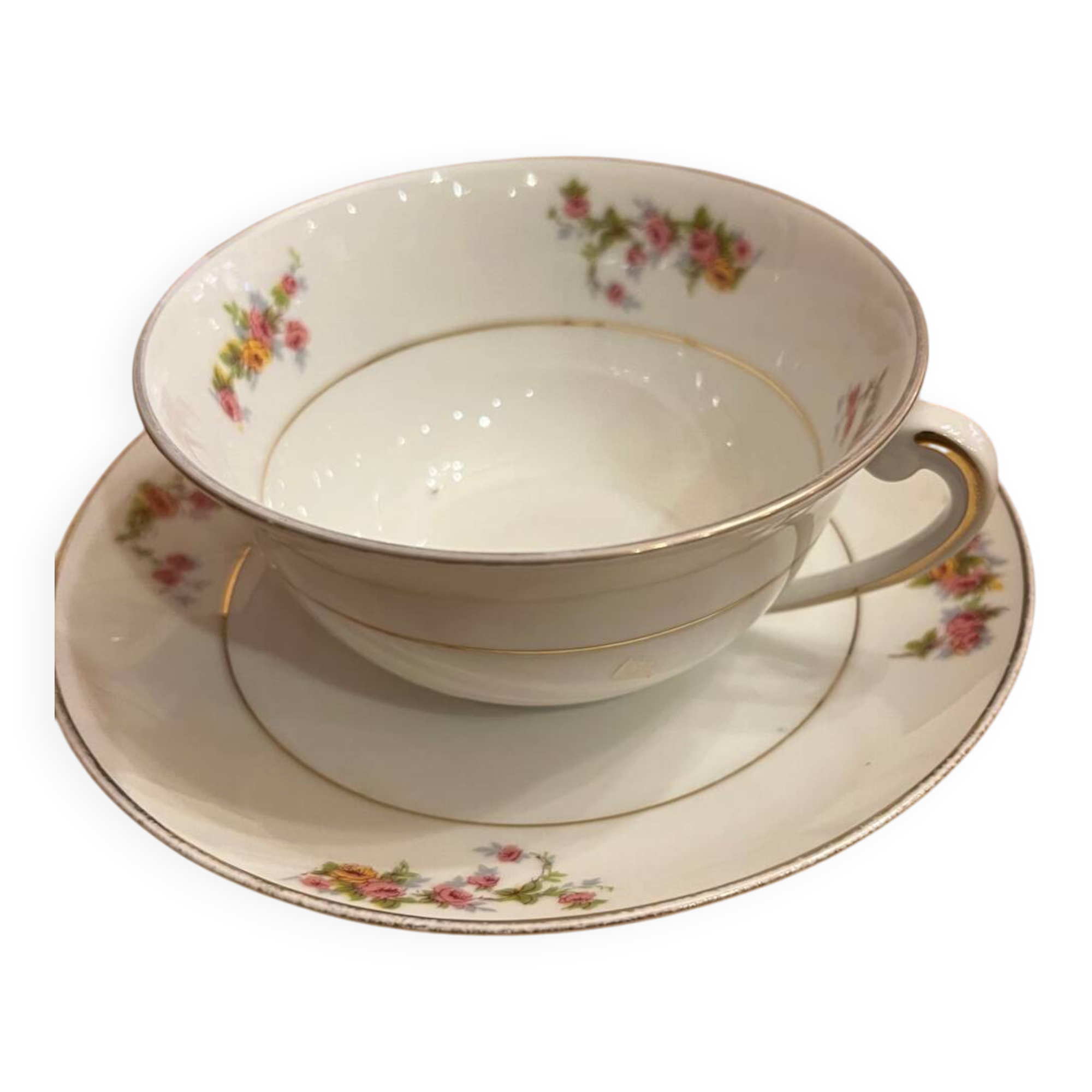 Limoges Porcelain Tea Cup