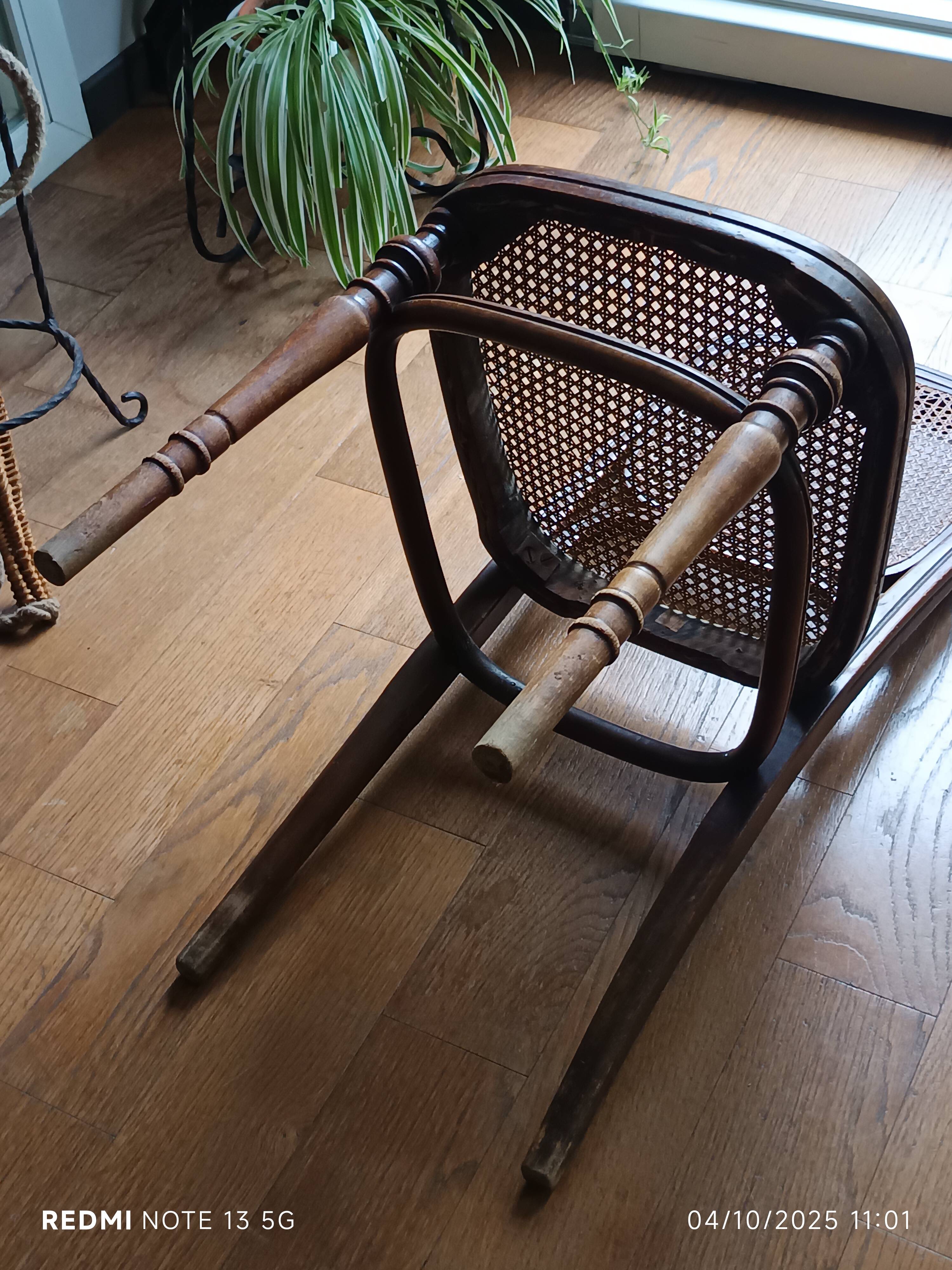 Bistro chair signed Joseph & Jacob Kohn 1890/1910