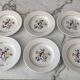 Fabiola Digoin Sarreguemines deep plates from the 50s