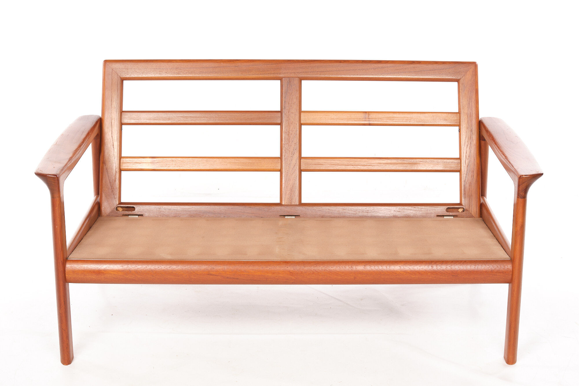 2 seater sofa, Sven Ellekaer by Komfort, vintage teak