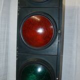 Traffic light traffic that works industrial deco