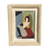 Cubist painting