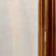 Antique pediment mirror
