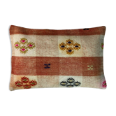 Housse de coussin vintage turque faite à la main 30 x 50 cm