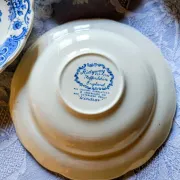 Set of saucers / small deep plates Windsor Ridgway Staffordshire