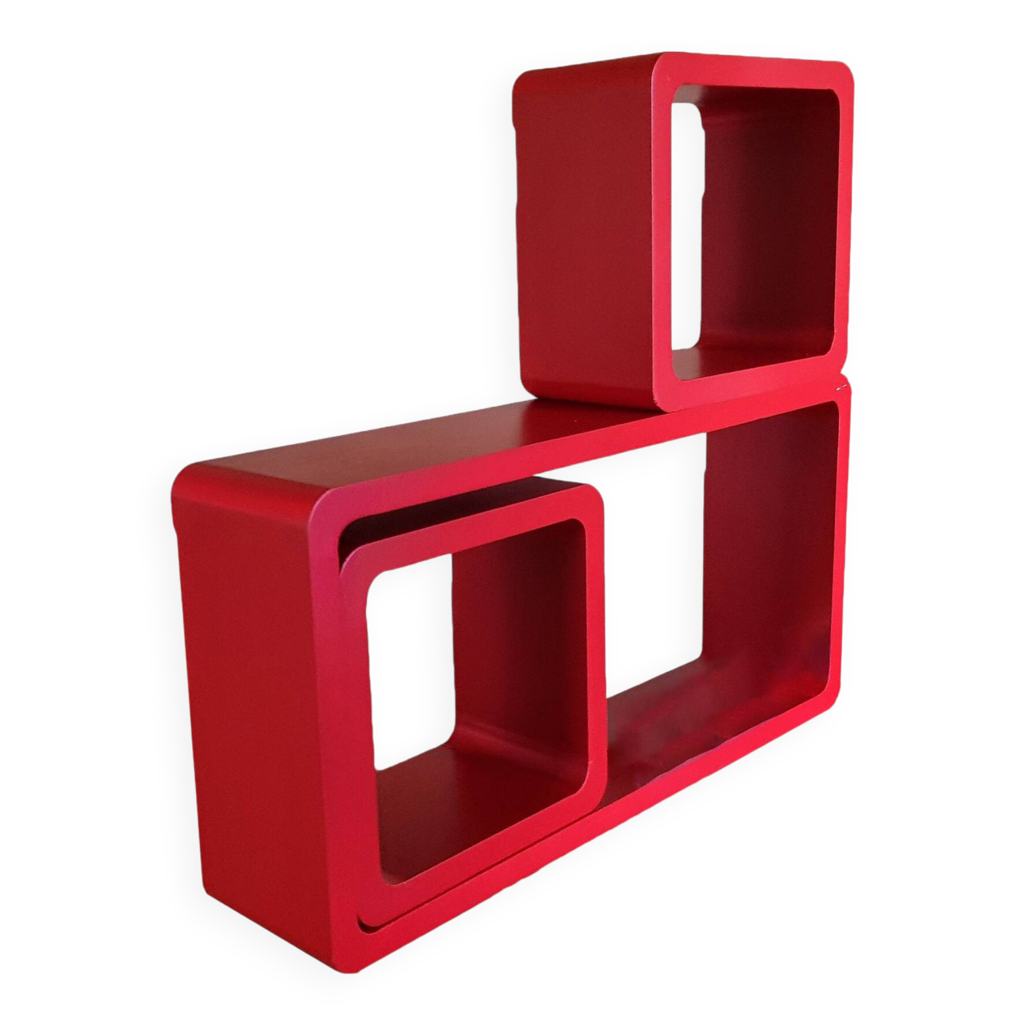 Vintage Shelves • Modular Elements • Lacquered Wood • 1980