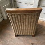 Rattan armchair