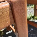 6 solid elm chairs
