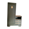 Asymmetrical cabinet