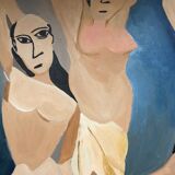 Reproduction Picasso tableau cubiste