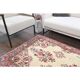 1970s Turkish Oushak Handmade Wool Cotton Beige Area Rug 103x206