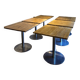Solid wood bistro table set