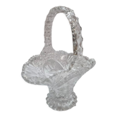 Corbeille à fruits cristal de Bohême
