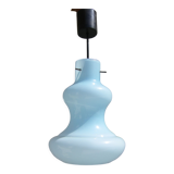 Suspension in turquoise blue opaline