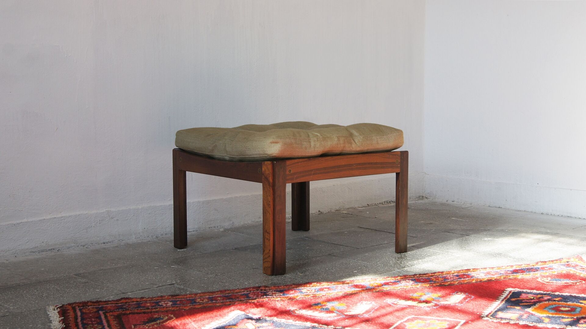 Footstool Plexus by Illum Wikkelsø for CFC Silkeborg