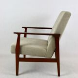 Vintage Beige Club Armchair, 1970s