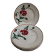 Set of 6 ceramic dessert plates