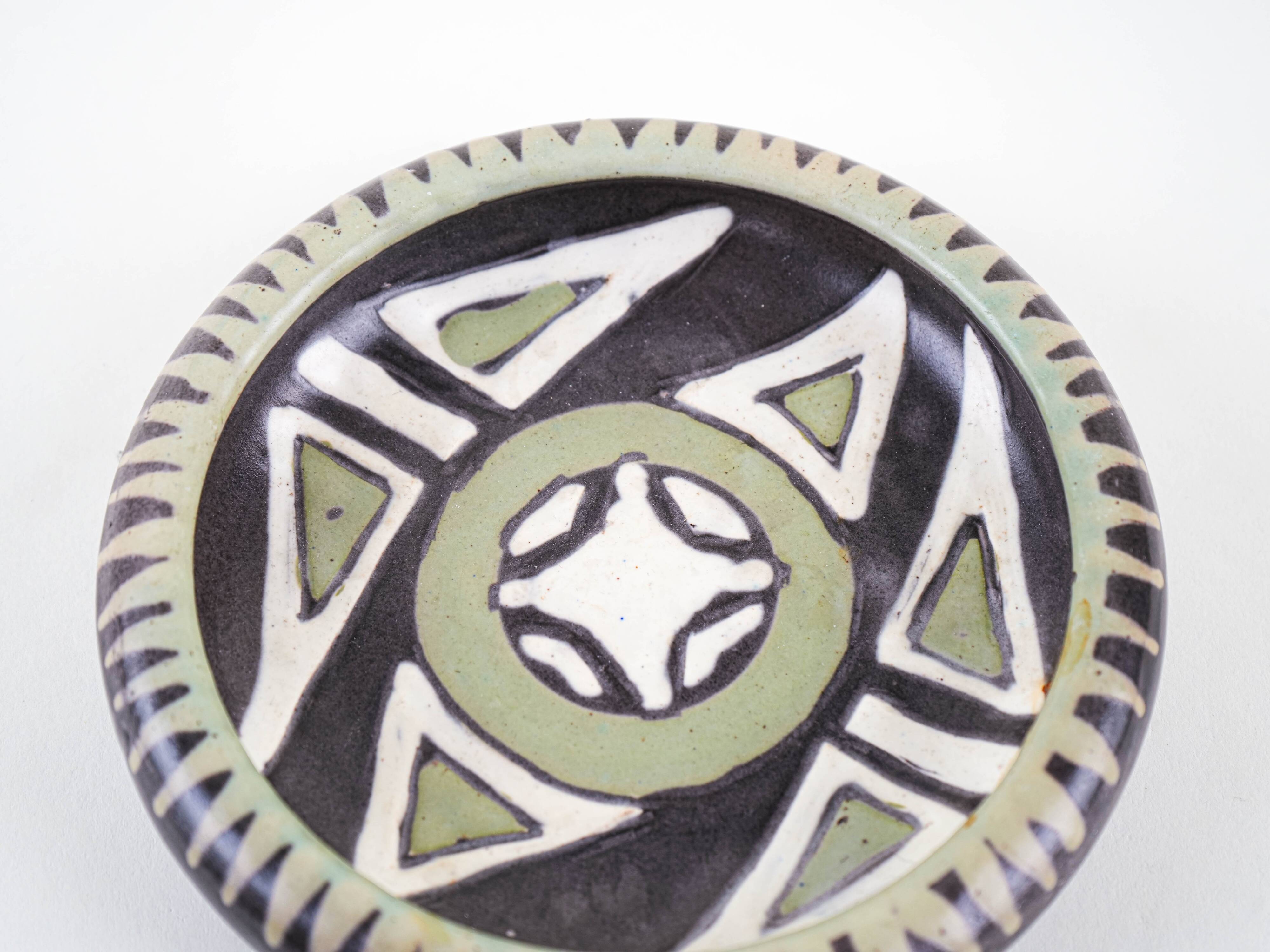 Ceramic bowl, Danish design, 1960s, made in Denmark
