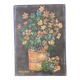 Oil on panel still life flowers