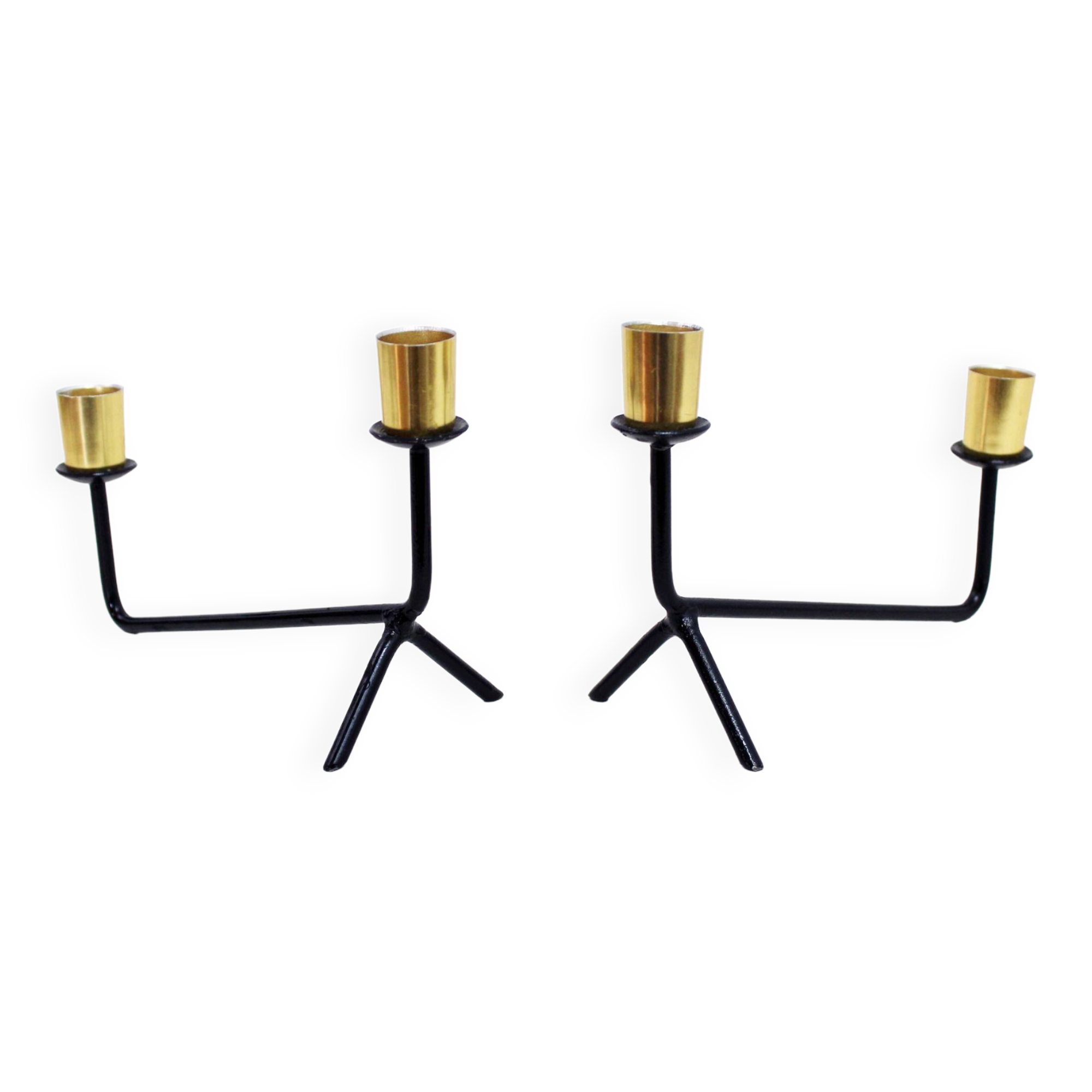 Pair of vintage candlesticks