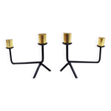 Pair of vintage candlesticks