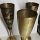 Vintage champagne flutes