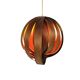 Mid-century modern - Moon lamp - Verner Panton style - teak - 60s