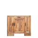 Art Deco buffet with marble top, antique sideboard.