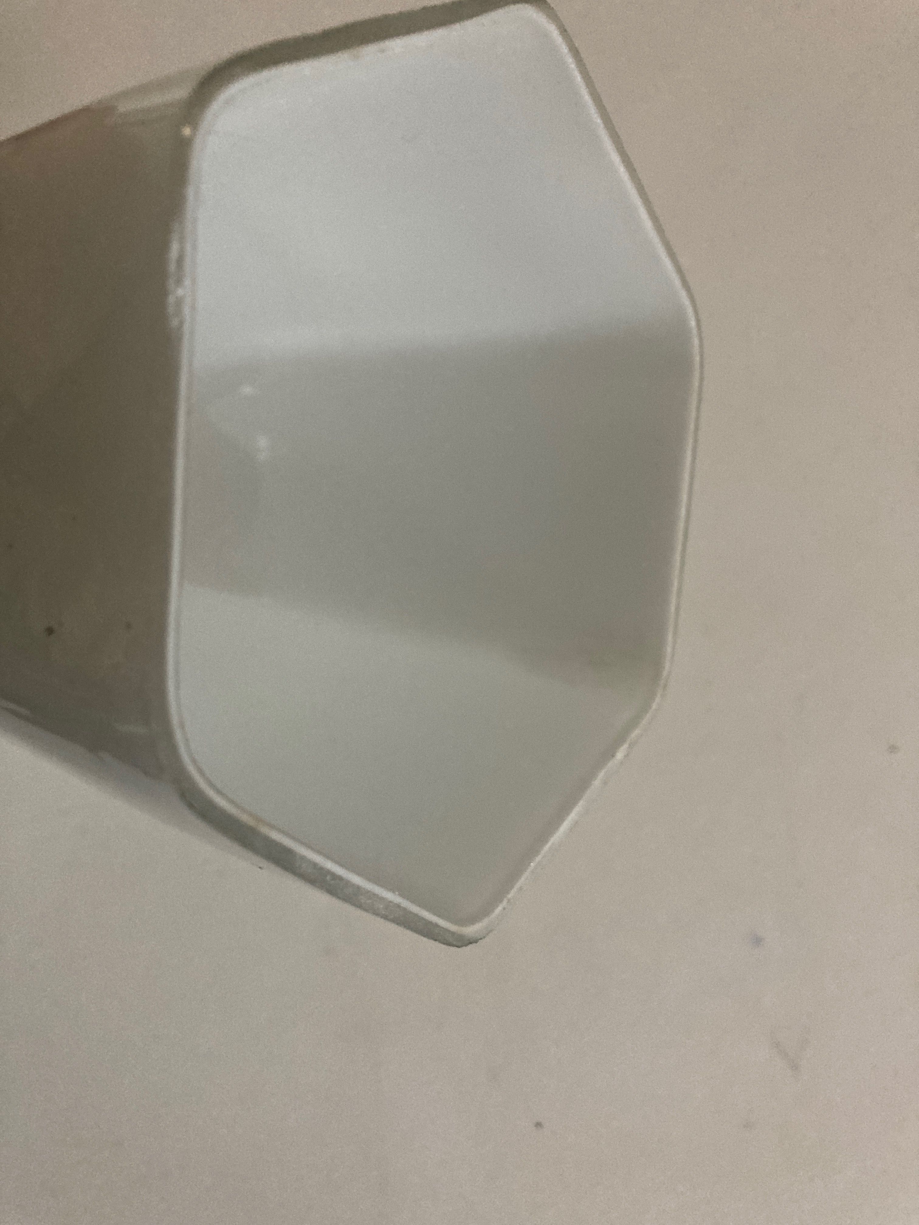Art deco bathroom wall lamp in porcelain and opaline 1930-1950