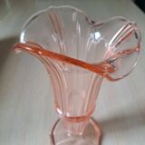 Vase verre art déco