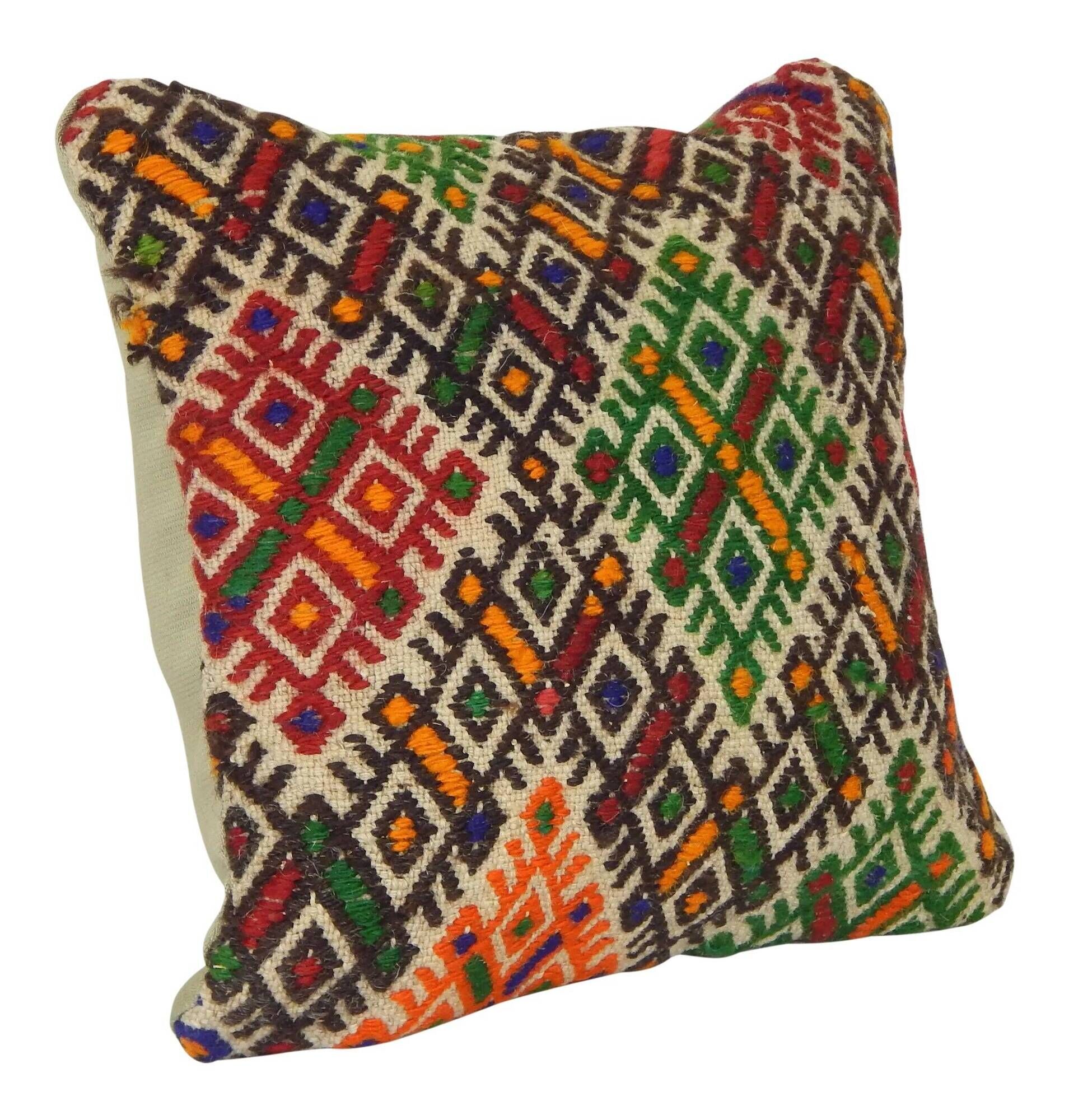 Vintage kilim cushion cover 30x30 cm