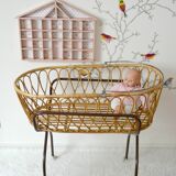 Cradle bassinet in rattan