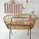 Cradle bassinet in rattan