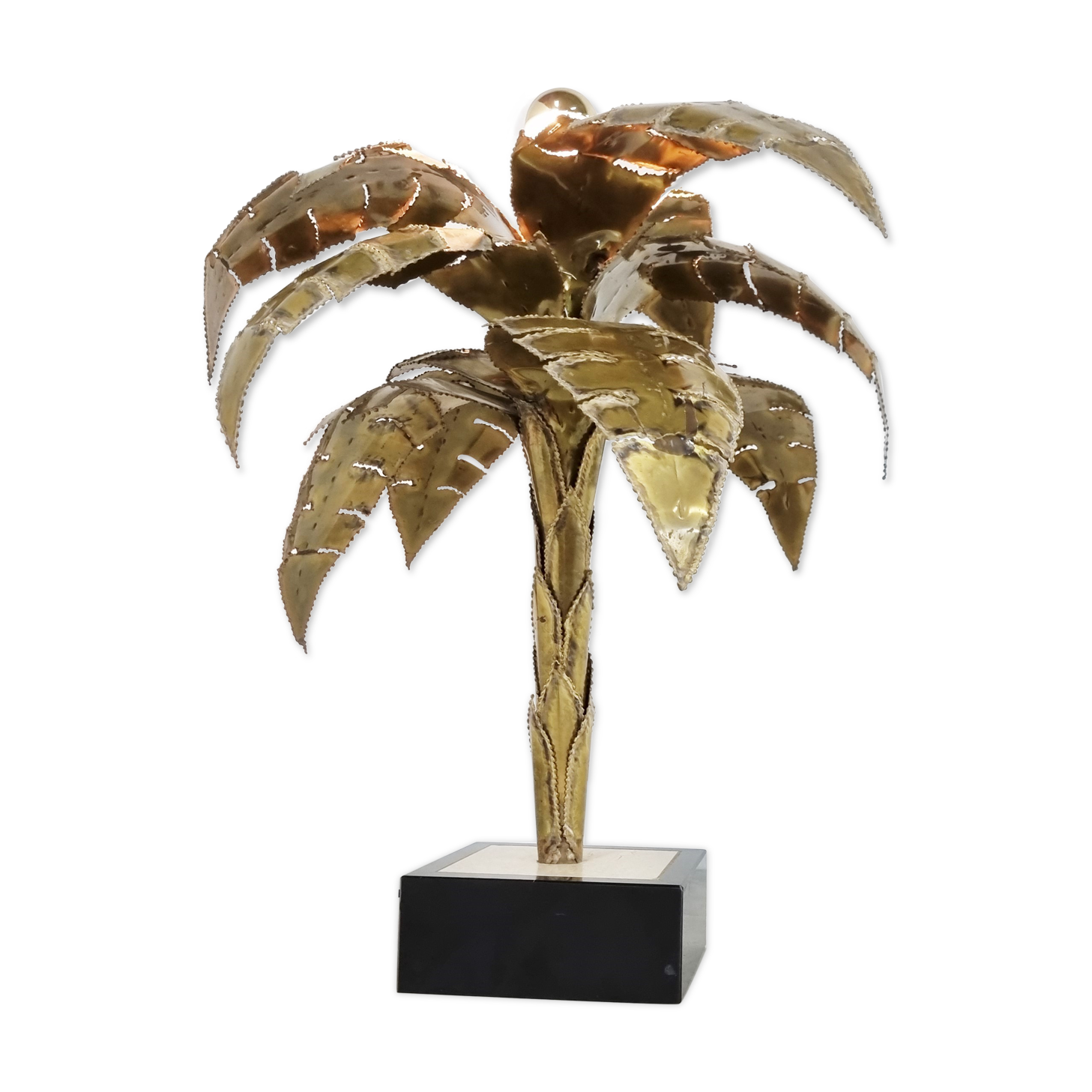 Palm table lamp, 1970s