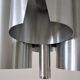 Lustre space age brushed aluminum 70s