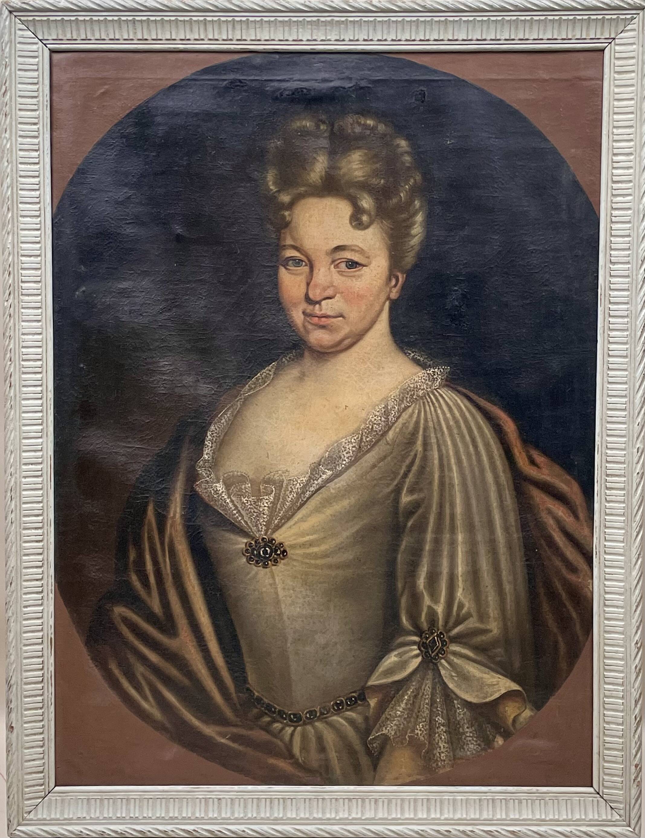 Pair of portraits from the early 18th century