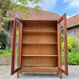Mahogany Showcase In Directoire Style 19th Century