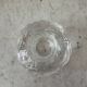 Kosta Boda Scandinavian Art Glass Tealight Holder / Ice Glass Candle H