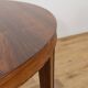 Mid-Century Round Rosewood Extending Dining Table by Severin Hansen for Haslev Møbelsnedkeri, Denmark, 1960s