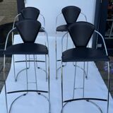 4 Post Modern Bar Stools
